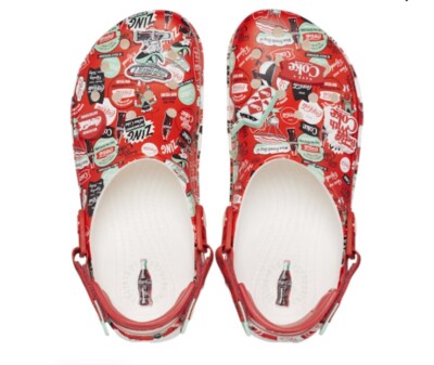 New CROCS Mens COCA COLA ALL-TERRAIN CLOG 209312 WHITE Men\'s 11 New Crocs Coca Cola Coke All-TerraIn Clog | Mercari main image 4