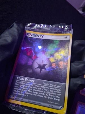 Pokémon League Promo Pack   Sealed   20x Multi Energy #93/100  EX Sandstorm Holo
