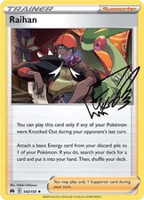 Raihan 140/159 Holofoil Holo Rare SWSH: Crown Zenith Pokemon TCG Card NM