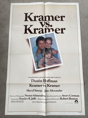 Kramer vs. Kramer (1979) Original US One Sheet Movie Poster