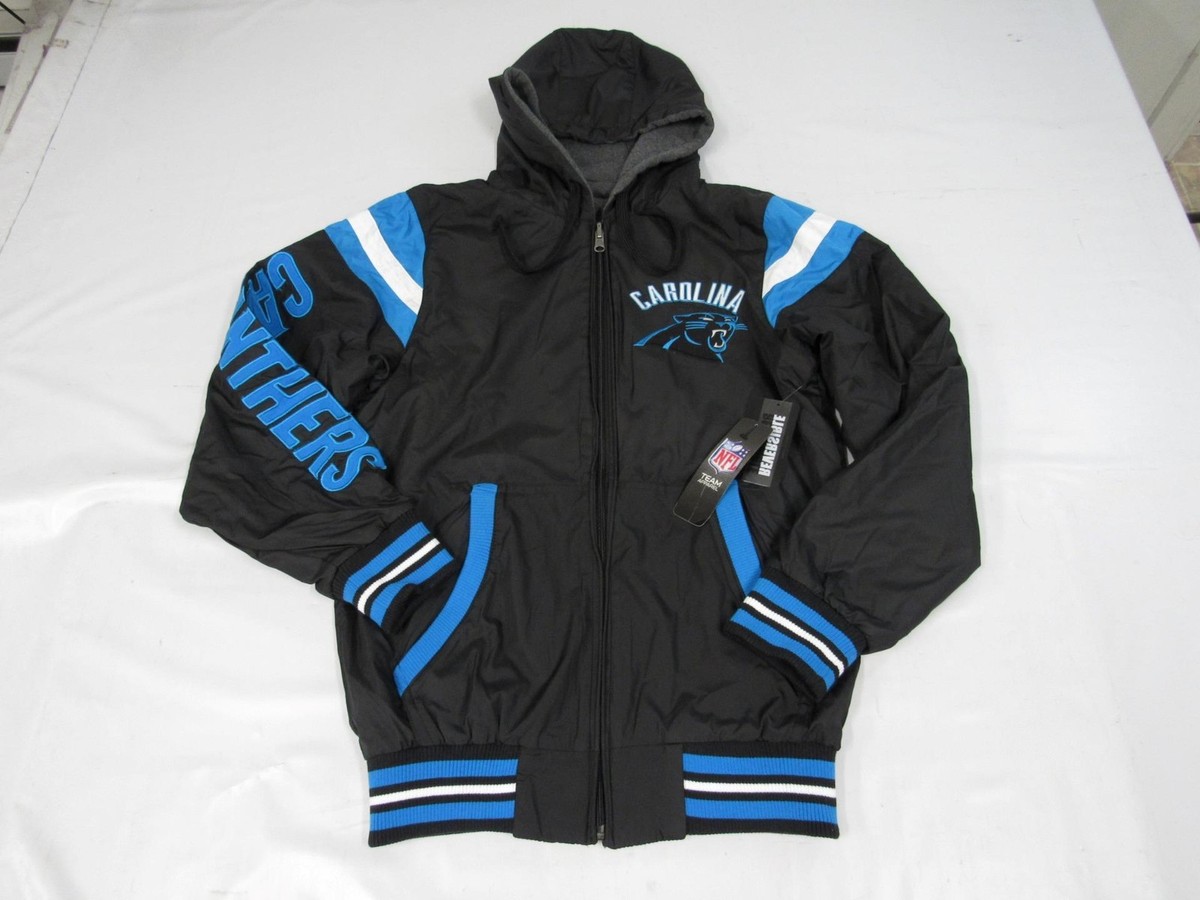 New Carolina Panthers Mens Size XS XSmall Black/Gray Reversible