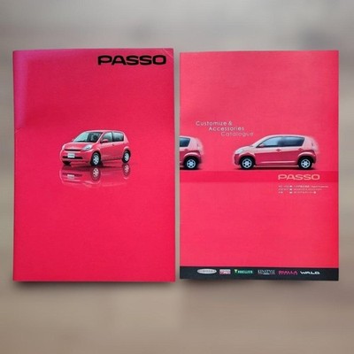 Toyota PASSO Car Catalog 2004 A4 26/18 pages Used Japanese