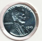 1943 WWII Lincoln Wheat Steel Penny Collectible US Collection Very Good War Coin