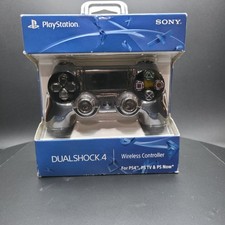 Sony Playstation 4 DualShock Wireless Controller Jet Black Original NEW