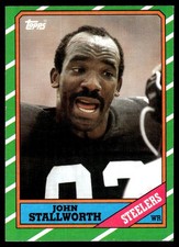 John Stallworth 1986 Topps #285 Pittsburgh Steelers Football Card