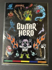 Activision Guitar Hero Promo Sticker Sheets Neversoft Budcat Vicarious Visions