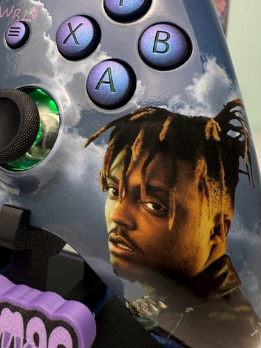 Juice WRLd - Glossy Finish - RGB LED - Custom Wireless Controller for Xbox Or PC - Picture 4 of 7