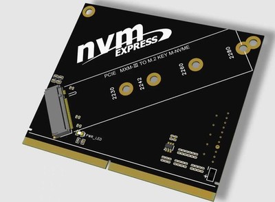 PCIe MXM 3.0 to M.2 NVME Adapter Riser Board Converter  Expansion Card