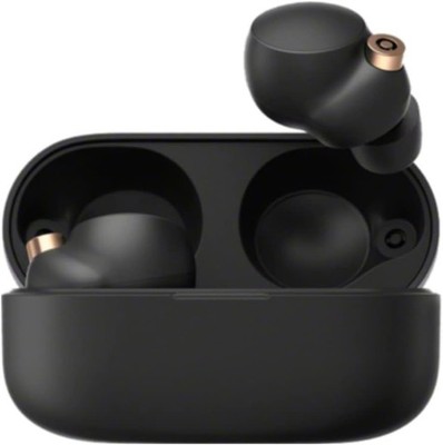 Sony WF-1000XM4   Noise Canceling Wireless Earbud Headphones Black - Excellent
