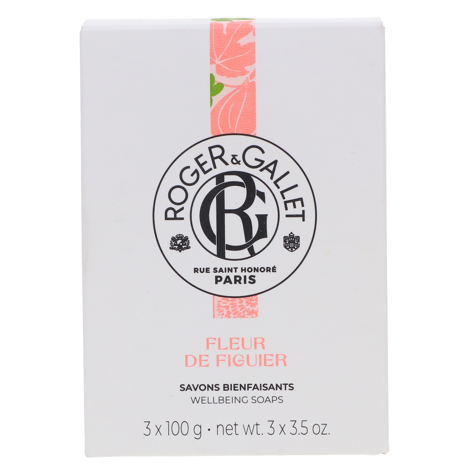 Мыло для тела Roger-Gallet Wellbeing Soaps De Figuier 105 унций 4090₽