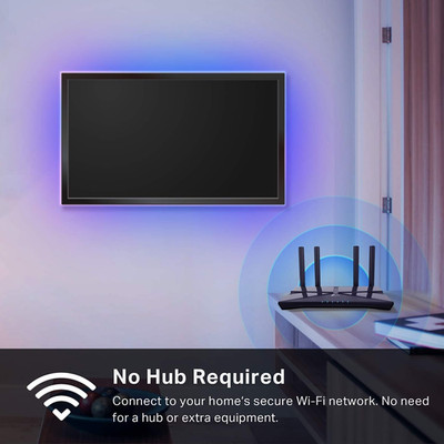 Tapo L900-5 5M Mehrfarbige LED Streifen Licht für TV Schlafzimmer Smart Sprachsteuerung