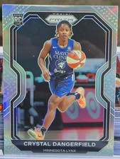 2021 Panini Prizm WNBA #41 Crystal Dangerfield Prizms Silver