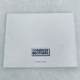 Monopoly Instruction Manual Only Nintendo NES