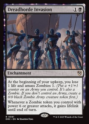 *MtG: 2x DREADHORDE INVASION - Commander Aetherdrift Rare - magicman-europe*