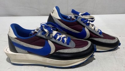 7.5 Men's Nike LDWaffle Sacai Undercover Night Maroon Team Royal Shoes Sneakers