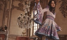 Zimmermann Celestial Bell Sleeve Mini Dress BNWT Size 2
