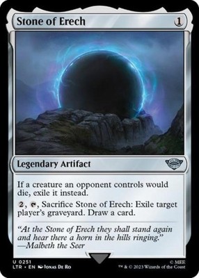 Stone of Erech - NM Foil U : LoTR