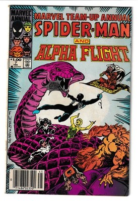 Marvel Team-Up Annual #7 (1984, Marvel) Newsstand