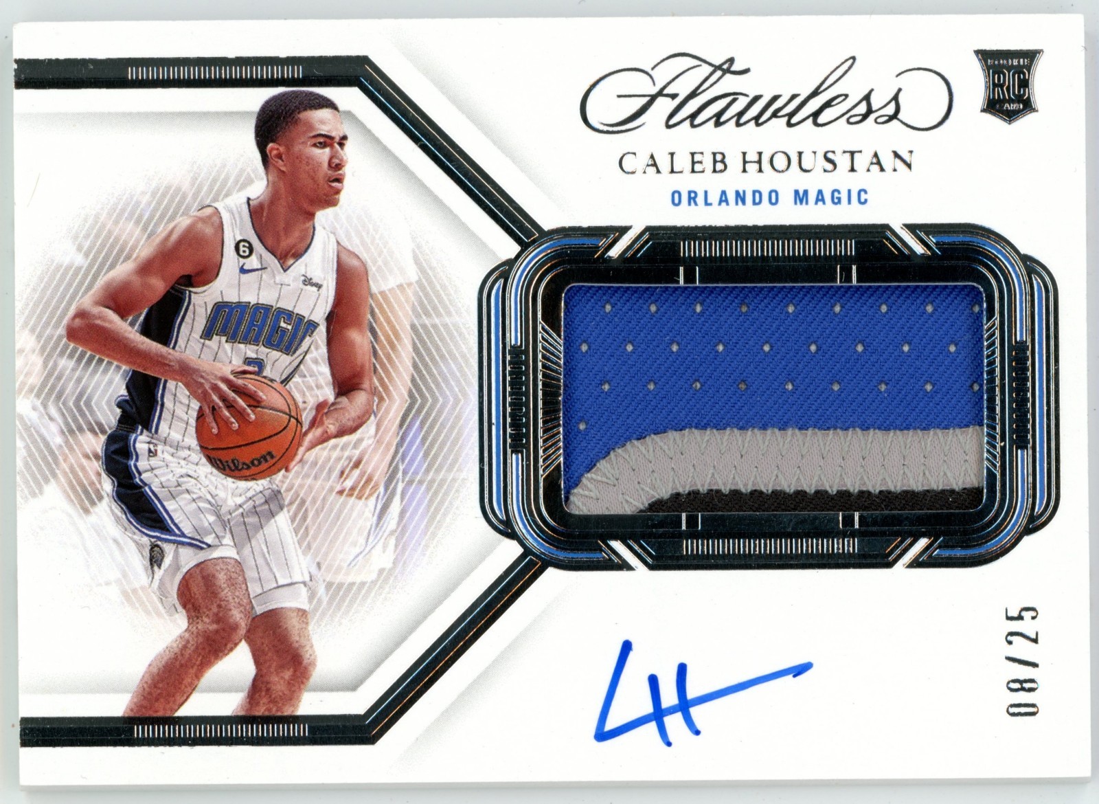 2022-23 Flawless Caleb Houstan RC Auto Patch 8/25 #HPA-CBH