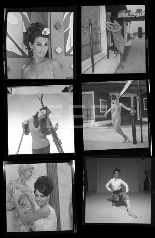 6 Ina Victor Movie Actress Model Harry Langdon Negative w/rights Lot 372P