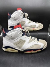 Nike Air Jordan 6 Retro Tinker 384664-104 Men’s Size 15 Basketball Sneaker Shoe