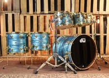 DW Collector's Turquoise Oyster Drum Set - 22,8,10,12,14,16 - SO 1417215