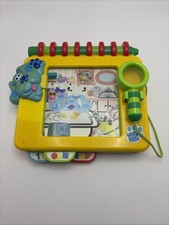 1998 Blues Clues Handy Dandy Notebook Seek Find Game Search Magnifying Glass