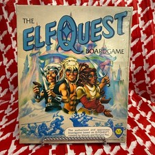 The ElfQuest Board Game 1980s Fantasy TSR Comic Based Vintage