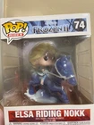 NIB Funko Pop! Rides Disney - #74 Frozen 2: Elsa Riding Water Nokk (VAULTED)