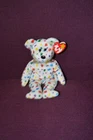 Ty Beanie Baby Ty 2K 2000 Millennium Y2k Bear Confetti Vintage 9" K4