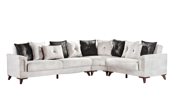 Wohnlandschaft Ecksofa Sofas Bettkasten Polstersofa Couch Sofa L-Form Eckcouch-image