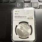 1882 Morgan Dollar MS 62 NGC Graded- Ready to ship