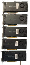 Lot of 5 NVIDIA Quadro 4000 2GB GDDR5 Workstation Graphics Card GPU PCIe