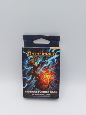 Sealed Pathfinder Critical Fumble Deck 2nd Edition Paizo. 