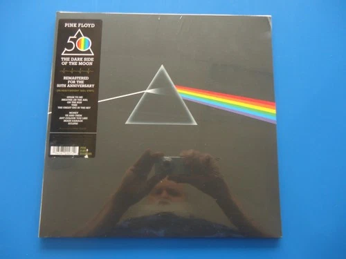Pink Floyd Dark Side of The Moon LP [2023) NEW 50th Anniversary Shrink Wrap Tear