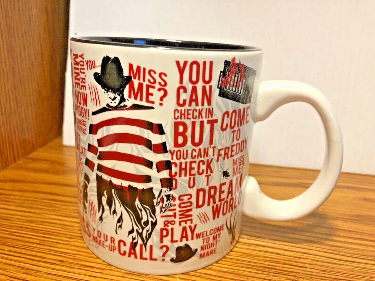 A Nightmare On Elm Street Freddy Krueger Coffee Mug Cup Jumbo Horror  Halloween