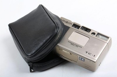 Minolta TC-1 28mm F3.5 Point & Shoot Film Camera champagner 14602281 heidi-foto