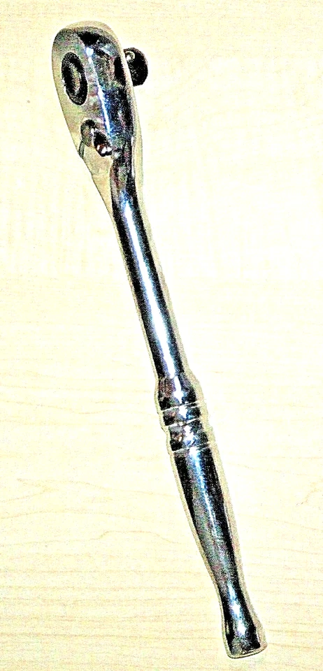 STANLEY  BRAND  89-819 1/2 IN DRIVE RATCHET HANDLE TEARDROP HEAD  STANDARD SAE - Image 4 of 4