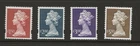 GB 1999 SG1800-1803 50th High Value Machins £1.50-£5 Set MNH Free UK P&P