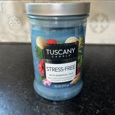 Stress-Free Long-Lasting Scented Jar Candle 18 oz