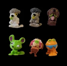 The Ugglys Pet Shop Lot of 6 Ugly Pets Toy Figures
