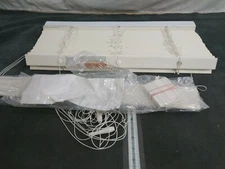 NEW LEVOLOR & PROJECT SOURCE 2" WHITE MINI BLIND, ALUMINUM, VINYL, 24 x 76 