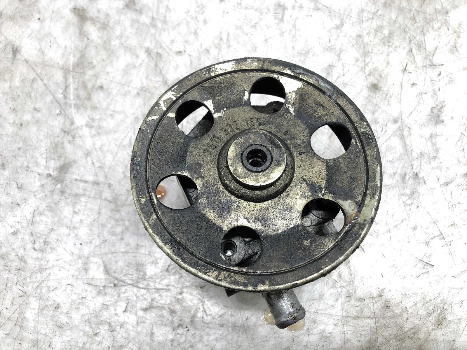 2014-2017 MASERATI QUATTROPORTE AWD POWER STEERING PUMP W/ PULLEY OEM.