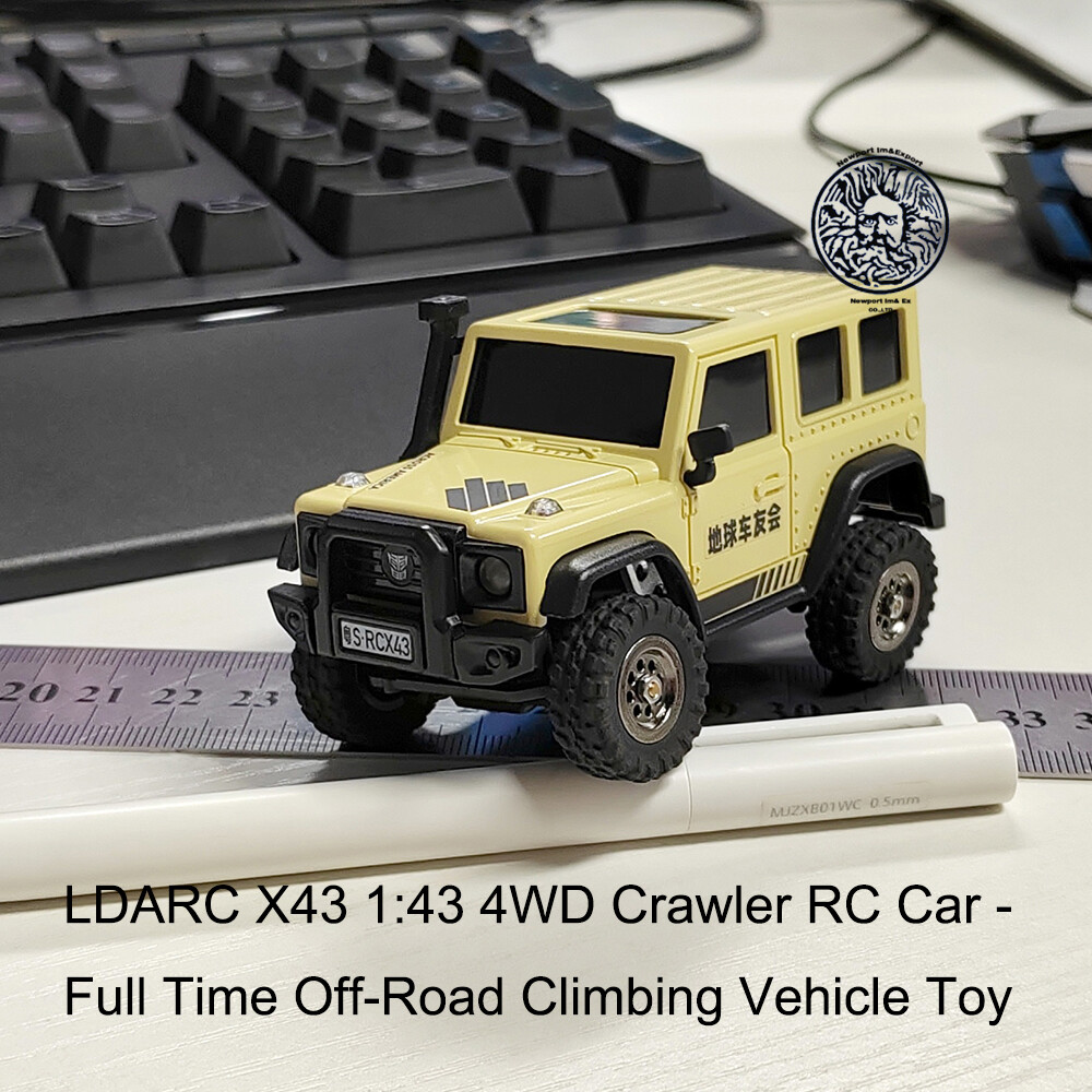 LDARC X43 1:43 4WD Crawler RC Car - Full Time Off-Road Climbing