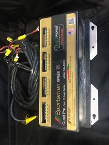 Quad Pro Sportsman SS4 Auto 10 Amp/Bank Sportsman Series 4 Bank Charger