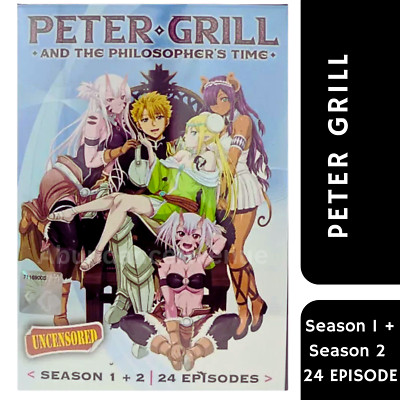 DVD Anime Peter Grill And The Philosopher's Time Season 1+2  Eng Dub(Uncensored)
