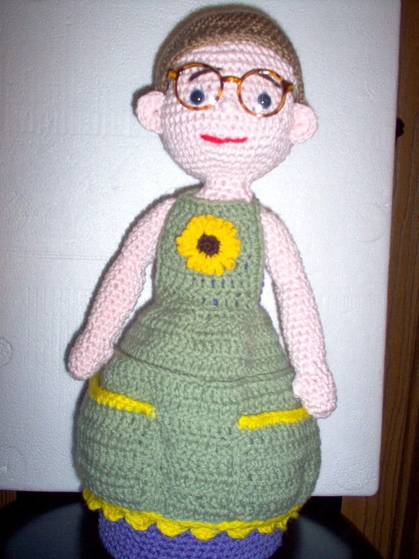 New, craft granny helper tool holder  17" T       #22
