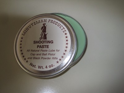 Minuteman Shooting Paste   4 oz  traditional muzzle loading
