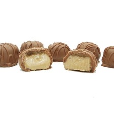 Philadelphia Candies cremas de arce caseras, chocolate con leche caja de regalo de 1 libra