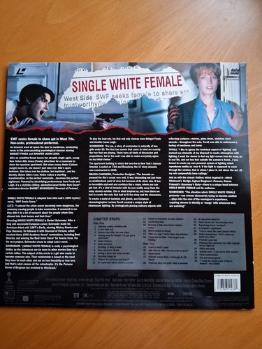 laserdisc đź“€ SINGLE WHITE FEMALE ( USA ) 1 disque " Edition de luxe " - Photo 2/4